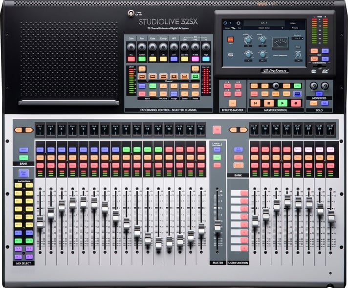 PreSonus StudioLive Series III 32SX Digital Console Mixer-digital mixer-Presonus-Hermes Music